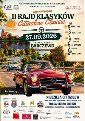 Pasym i Szczytno na trasie II Rajdu Cittaslow Classic