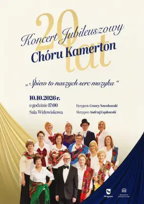 20 lat wspólnego śpiewu i pasji. Świętuj Jubileusz Chóru KAMERTON w Mrągowie