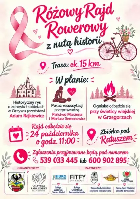 Różowy Rajd Rowerowy