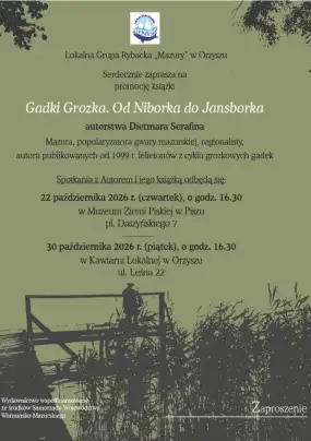 Zapraszamy na promocję książki „Gadki Grozka. Od Niborka do Jansborka”!