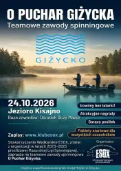 Zawody spinningowe w formule "złów i wypuść" na Kisajnie