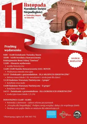 Święto Niepodległości w sercu mazurskiej historii. Twierdza Boyen zaprasza na bezpłatne zwiedzanie