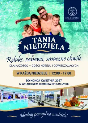 Tania Niedziela w Hotelu Robert’s Port — relaks i zabawa z rabatami do 50%