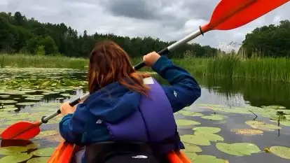 Spływy kajakowe rzeką Sapina - zdjęcie 1