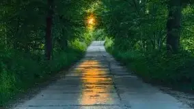 Zachód słońca w okolicach wsi Ublik - zdjęcie 20