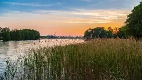 Zachód słońca w okolicach wsi Ublik - zdjęcie 8