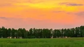 Zachód słońca w okolicach wsi Ublik - zdjęcie 6