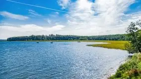 Wąskie żeglarskie gardło na Mazurach, jezioro Kirsajty - zdjęcie 39