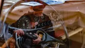 Zlot zabytkowych aut przy restauracji Nóż w wodzie w Mikołajkach - zdjęcie 22