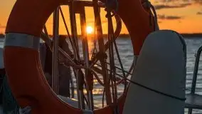 Zachód słońca nad jeziorem Dargin, wrzesień 2021 - zdjęcie 23