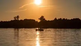 Zachód słońca nad jeziorem Bocznym, Tło Dla Mew, wrzesień 2021 - zdjęcie 30