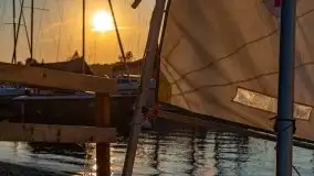 Zachód słońca nad jeziorem Bocznym, Tło Dla Mew, wrzesień 2021 - zdjęcie 43