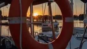 Zachód słońca nad jeziorem Bocznym, Tło Dla Mew, wrzesień 2021 - zdjęcie 28