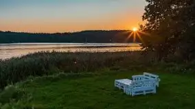 Zachód słońca nad jeziorem Mikołajskim z Chopinem w tle - zdjęcie 2