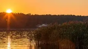Zachód słońca nad jeziorem Mikołajskim z Chopinem w tle - zdjęcie 12