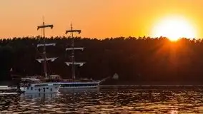 Zachód słońca nad jeziorem Mikołajskim z Chopinem w tle - zdjęcie 7