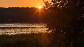 Zachód słońca nad jeziorem Mikołajskim z Chopinem w tle - zdjęcie 15