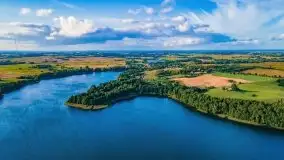 Wrześniowe jezioro Ublik o zachodzie słońca - zdjęcie 9