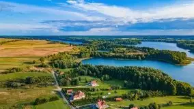 Wrześniowe jezioro Ublik o zachodzie słońca - zdjęcie 22