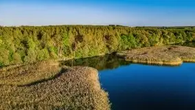 Zachód słońca nad jeziorem Dobskim, wrzesień 2021 - zdjęcie 25