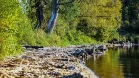 Zachód słońca nad jeziorem Dobskim, wrzesień 2021 - zdjęcie 22