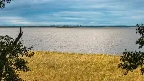 Zachód słońca nad jeziorem Dobskim, wrzesień 2021 r. - zdjęcie 11