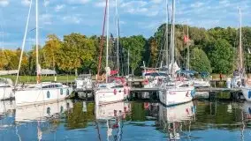 Port Sztynort na początku października 2021 r. - zdjęcie 17