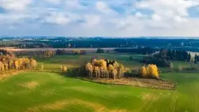 Jesień z lotu ptaka w okolicach jezior Gołdopiwo i Wilkus - zdjęcie 3