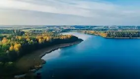 Jesień z lotu ptaka w okolicach jezior Gołdopiwo i Wilkus - zdjęcie 21