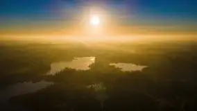 Wschód słońca nad jeziorem Kruklin, październik 2021 r. - zdjęcie 24