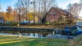 Jesienna i cicha śluza Guzianka I, Ruciane Nida - zdjęcie 2