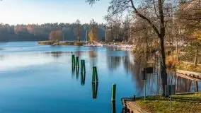 Jesienna i cicha śluza Guzianka I, Ruciane Nida - zdjęcie 10