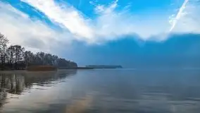 Wschód słońca nad jeziorami Niegocin i Grajewko w Bystrym - zdjęcie 59