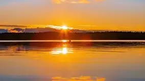 Listopadowy zachód słońca nad jeziorem Tałty, Skorupki - zdjęcie 30