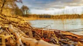 Zachód słońca nad jeziorem Tajty, widoczny z Pięknej Góry - zdjęcie 20