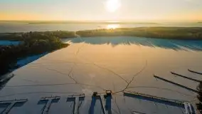 Grudniowy, zimowy port w Sztynorcie - zdjęcie 28