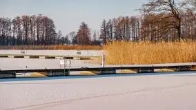 Grudniowy, zimowy port w Sztynorcie - zdjęcie 12