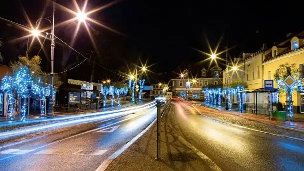 Świąteczny i wieczorny Ryn, grudzień 2021 - zdjęcie 1