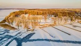 Zimowy wschód i południe w Strandzie nad jeziorem Kisajno - zdjęcie 28