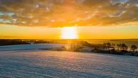 Wschód słońca nad jeziorem Łabap w Radziejach - zdjęcie 69