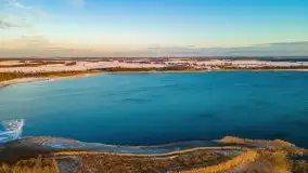 Wschód słońca nad jeziorem Łabap w Radziejach - zdjęcie 26