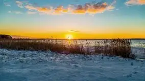 Wschód słońca nad jeziorem Łabap w Radziejach - zdjęcie 55