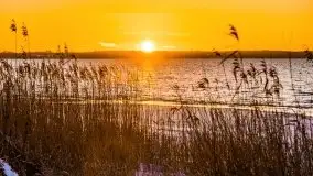 Wschód słońca nad jeziorem Łabap w Radziejach - zdjęcie 40