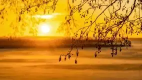 Wschód słońca nad jeziorem Łabap w Radziejach - zdjęcie 38