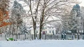 Księżycowy Dworek i jezioro Siercze w okowach zimy - zdjęcie 32