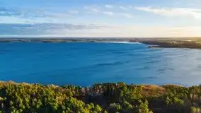 Wschód słońca nad jeziorami Boczne i Niegocin, styczeń 2022 r. - zdjęcie 5