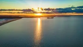 Styczniowe słońce, jezioro Dargin i kra... - zdjęcie 21