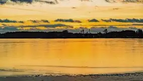 Zachód słońca nad jeziorem Bocznym, styczeń 2022 - zdjęcie 41