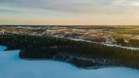 Zachód słońca przy wyspie Wydmińskiej, marzec 2021 r. - zdjęcie 32