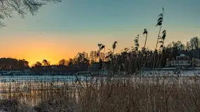 Wschód słońca w Strandzie nad jeziorem Kisajno - zdjęcie 36